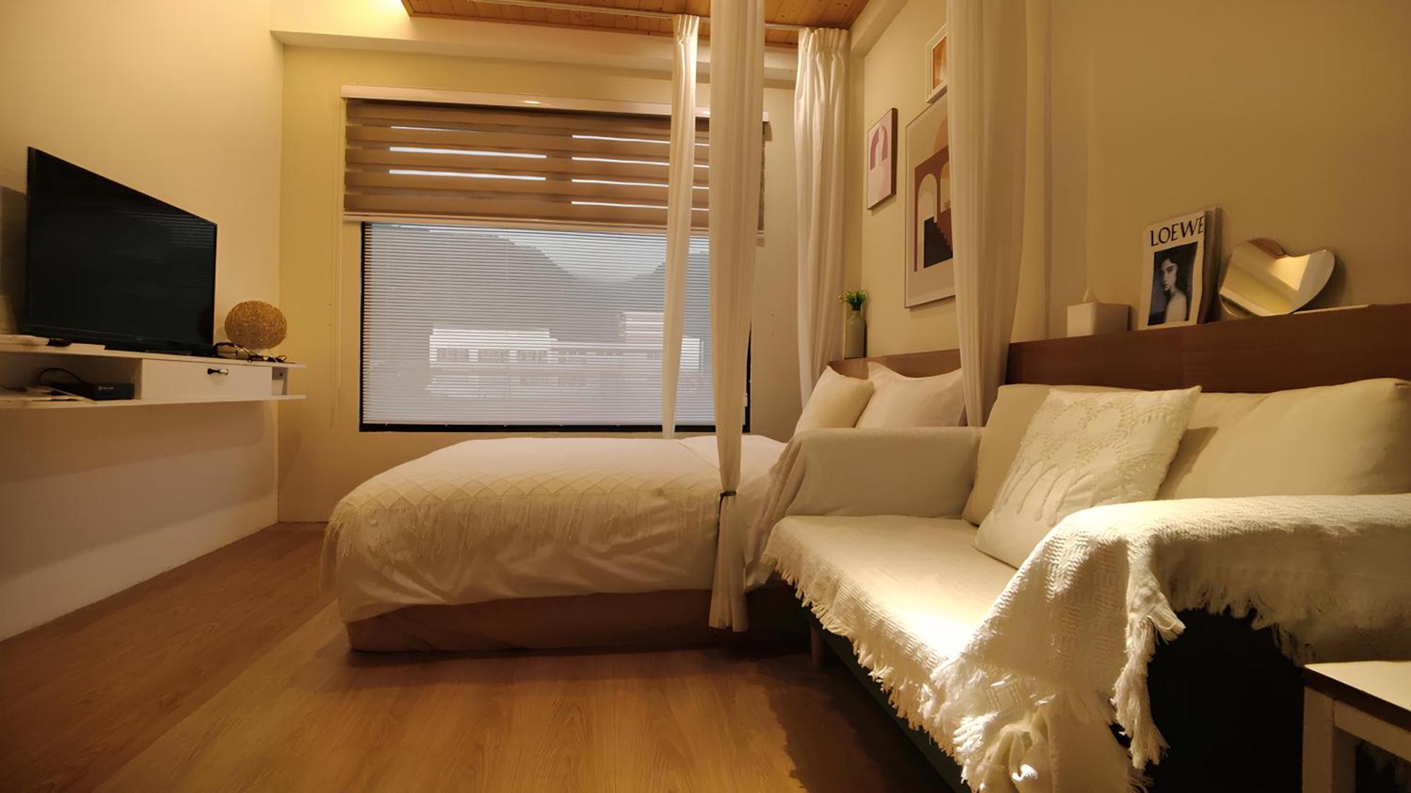 Ferienwohnung 木box田妍山色 Jiaoxi Exterior foto